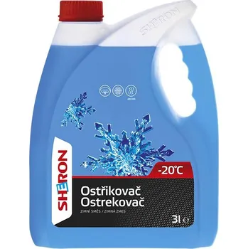 Náplň do chladiče a ostřikovače SHERON Zimní ostřikovač -20 °C 144x3 L