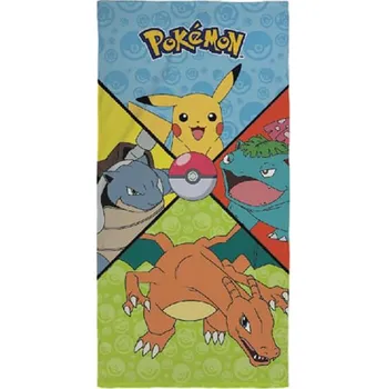 Osuška Pokémon Starters (70 x 140 cm)