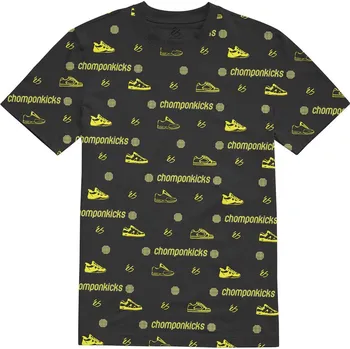 Pánské tričko és Pánské triko chomp repeat tee black