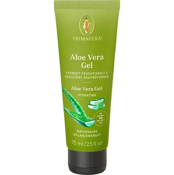 Pleťový krém Primavera Aromaterapie Organicke-pecujici-olejeAloe vera gel 75 ml (5&nbsp;467,00 Kč / 1 l)