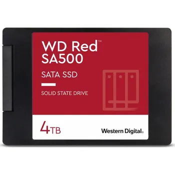 Pevný disk WD RED SSD 3D NAND WDS400T2R0A 4TB SATA/600 Powered by SanDisk, (R:560, W:530MB/s), 2.5"