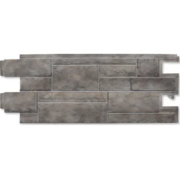 Obklad Fasádní obkladový panel NOVIK Hand Cut Stone odstín Shadow Gray