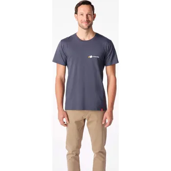 Pánské tričko CityZen - AGEN Pánské tričko šedé s potiskem Dobrý táta 3XL