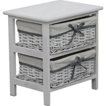 Komoda Šuplíková komoda Ruby 2 Bílá