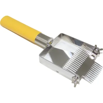 Odvíčkovací vidlička s vodícím břitem