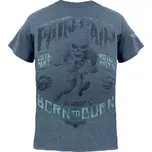 YAKUZA PREMIUM Tričko YAKUZA PREMIUM 3707 BORN to BURN modrá
