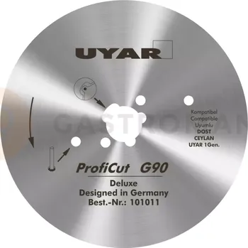 Kuchyňský nůž Hladká čepel 90 mm pro elektrické nože na kebab Uyar, Ceylan a Dost | UYAR, ProfiCut 2. Gen.