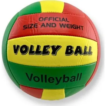 Volejbal Volejbalový míč vel. 5, zeleno-žlutý