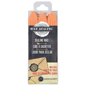 Pečeť Sada pečetících vosků Manuscript 3ks – broskovové (Sada pečetících vosků Manuscript 3ks – broskovové)