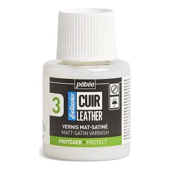 Speciální výtvarná barva Matný lak pro barvy na kůži Pébéo Leather 110ml (Matný lak pro barvy na kůži Pébéo Leather 110ml)