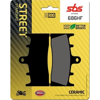 Brzdová destička Brzdové destičky SBS MOTO