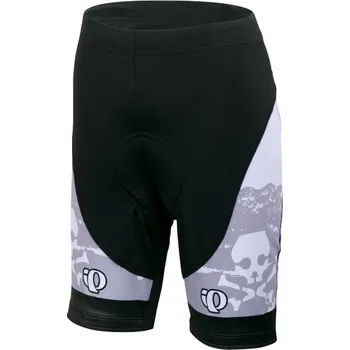 cyklistické kraťasy Pearl Izumi kalhoty P.I.Kids short pirate white - Velikost: S