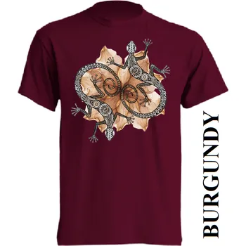 Dívčí tričko levne-detske-bavlnene-tricko-dekorace-jesterky Barva: Burgundy - bordó, velikost: 164