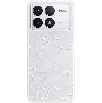 Pouzdro na mobilní telefon Odolné silikonové pouzdro iSaprio - Fancy - white - Poco F6 Pro