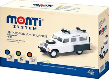 Plastikový model Seva Monti System MS 35 - Unprofor Ambulance 1:35