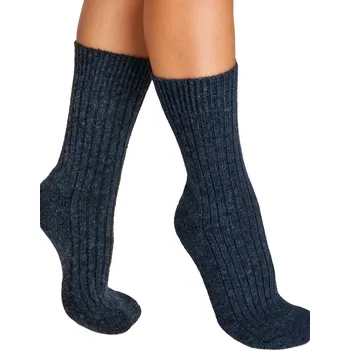 Dámské ponožky 001 W02 - NOVITI tmavě modrá 35/38