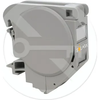 Síťový kabel SOLARIX Průmyslový modul na DIN lištu pro jeden keystone šedý SXKJ-DIN-GY 23064920