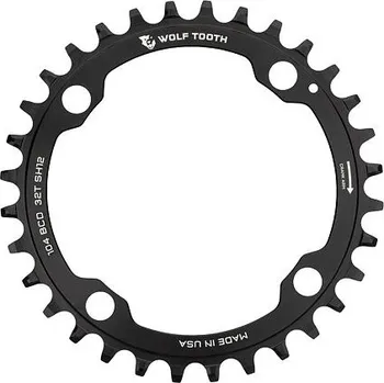 Převodník na kolo WOLF TOOTH převodník 104x34 BCD pro Shimano 12 SPD