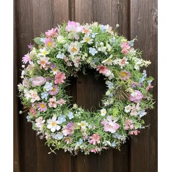 Věnec Letní věnec na dveře 40 cm