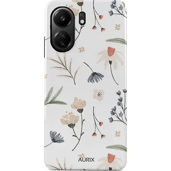 Pouzdro na mobilní telefon Kryt Xiaomi Redmi 13C AURIX pevný Floral Fantasy (obal neboli pouzdro na Xiaomi Redmi 13C)