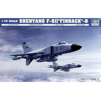 Plastikový model Shenyang F-8II Finback B - Trumpeter 01610