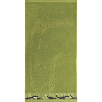 Ručník DARRÉ Bavlněná osuška Krokodýli - zelená Velikost: ručníček 30 x 50