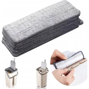 mop Náhradní návlek na plochý mop pro suchý zip - Mikrovlákno