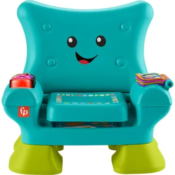 Hračka pro nejmenší Fisher Price Smart Stages křesílko modré/zelené