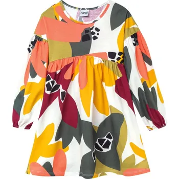 Dívčí šaty Dívčí šaty NANAI AUTUMN bílé Velikost: 158