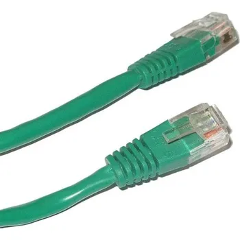 Síťový kabel XtendLan PK_6UTP020green Patch, Cat 6, UTP, 2m, zelený