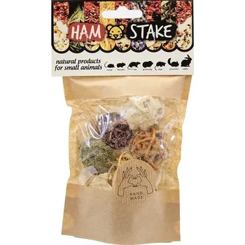 Krmivo pro hlodavce Ham-Stake sp. z o.o. HamStake ratanové křupavé kuličky 6 kusů