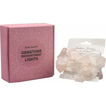 Vánoční dekorace LED Světelný Řetěz s Drahými Kameny - Růženín