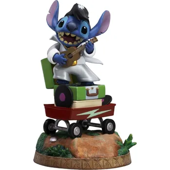 Soška Disney Lilo & Stitch - Stitch King of Rock 17 cm