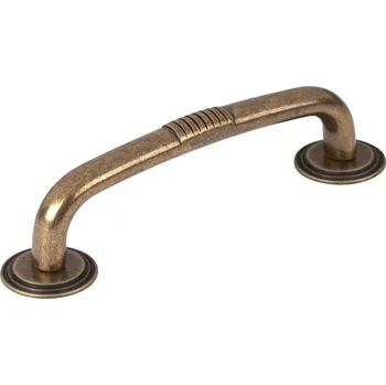 Nábytkové kování Walteco Nábytková úchytka Cascia rozteč 96mm, antik mosaz