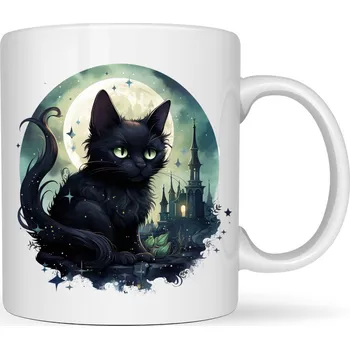 Hrneček - Halloween (kočka)