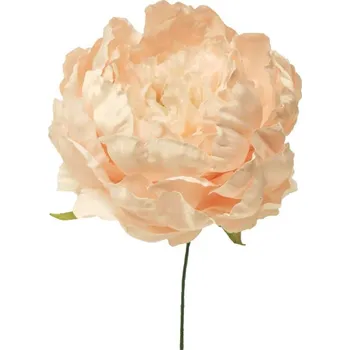 umělá květina umělá květina, pivonka - peony ojíněná růžová V27 cm