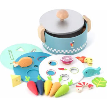 Dřevěná hračka Vilac Vkládačka Mini hrnec