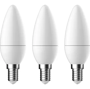 Osvětlení Svíčková LED žárovka NORDLUX C35 se závitem E14 Varianta: 2,9 W=25 W, Ø 35 x 100 mm, 250 lm, 2700 K, 3 ks