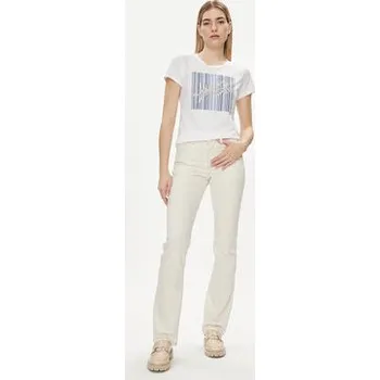 Dámské džíny Liu Jo Jeansy UA4063 T4406 Écru Regular Fit 25