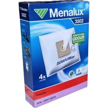 Sáček do vysavače Sáčky Menalux 3502 k vysavači Značení SWIRL Y60 4ks syntetické