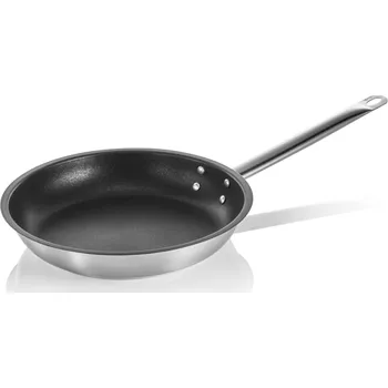 Pánev Pánev nerezová nízká s nepřilnavým povrchem S21 Průměr: 2013 200 Pánev nerezová nízká s nepřilnavým povrchem S21 průměr 20/14cm