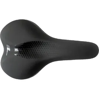 Sedlo na kolo sedlo LONGUS Density M černé, paměťová pěna