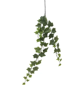 umělá květina umělá větev, Břečt'an - Hedera (Ivy) 'Chicago' závěsná malá ojíněná x3 80 cm (51 Ivs)