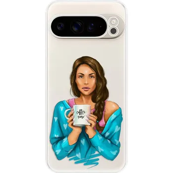 Pouzdro na mobilní telefon Odolné silikonové pouzdro iSaprio - Coffe Now - Brunette - Google Pixel 9 Pro XL