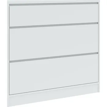 Komoda Šuplíková komoda SHERMAN - bílá