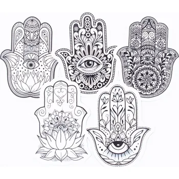 samolepka Milujeme Kameny Fatimina ruka VI. - sada samolepek SAM63 451464