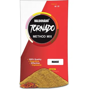 Návnadová surovina HALDORADO Tornado Method Mix Mango 500g (HALDORADO Tornado Method Mix Mango 500g)