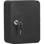 Skříňka na klíče 30 háčků, černá SPRINGOS TX5030