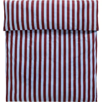 Povlečení Hay, Povlak na peřinu Ete 200 x 200 cm bordó-modrý - Formadore