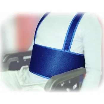 Invalidní vozík Stabilizační pás pro invalidní vozík Secuback s břišním úchytem (typ 2)